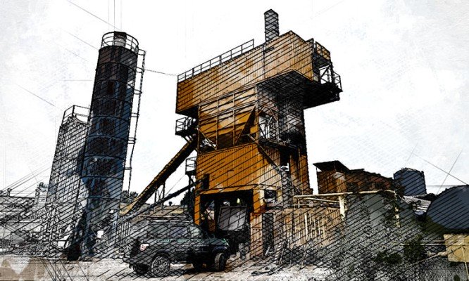 Работу асфальтобетонного завода в Орле остановили