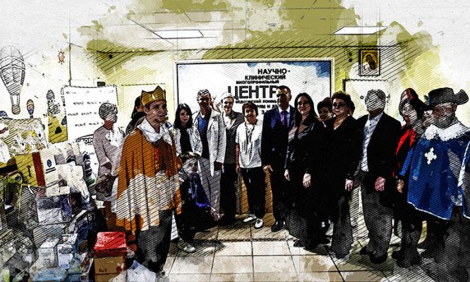 В медучреждения Орловской области передали «Коробки храбрости»