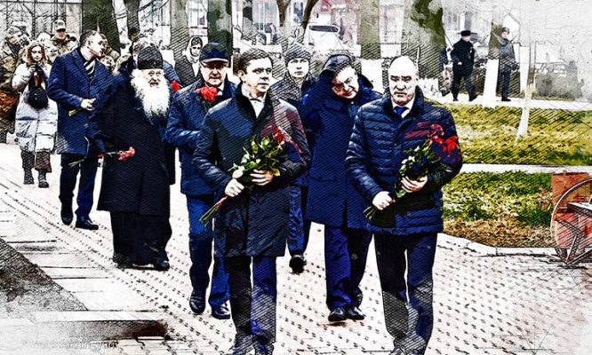 В Орле возложили цветы в память о всех неизвестных солдатах