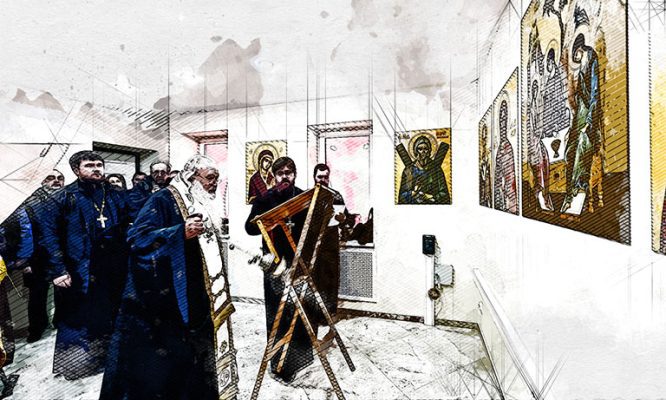 В Орле для призывников открыли молитвенную комнату