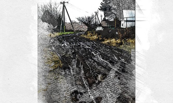 Дорога в орловской деревне Никуличи стала позором местной власти