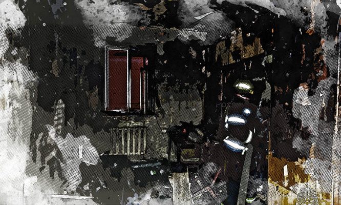 Соседи и огнеборцы спасли 11 человек при пожаре в многоэтажке в Нарышкино