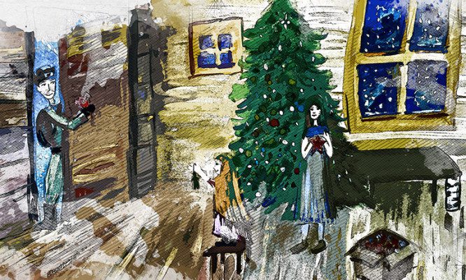Орловцев просят проголосовать за новогодние рисунки на федеральном конкурсе