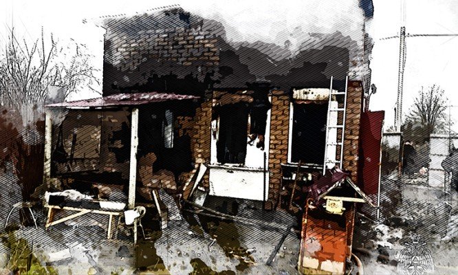 За день орловцы лишились дачи, дома и бани