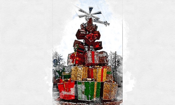 «Ёлка – вертолёт» улетела из Орла в Свердловский район