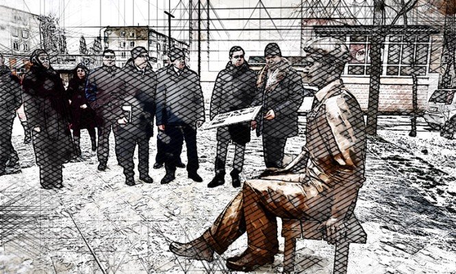 В Ливнах Орловской области завершилось благоустройство «Рабочего меридиана»