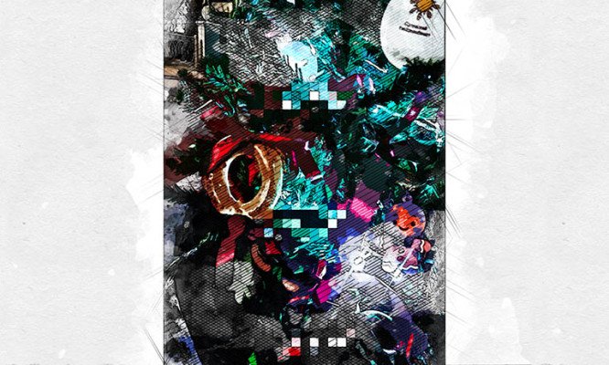 В Орле голодный вандал погрыз баранку на ёлке хлебокомбината