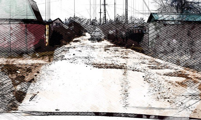 Под Орлом 250 человек в двух населённых пунктах утопают в грязи