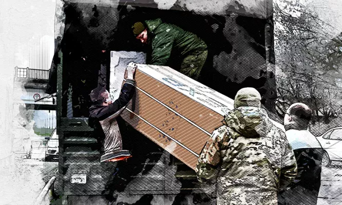 Орловцы передали новую партию помощи в военный госпиталь Луганска