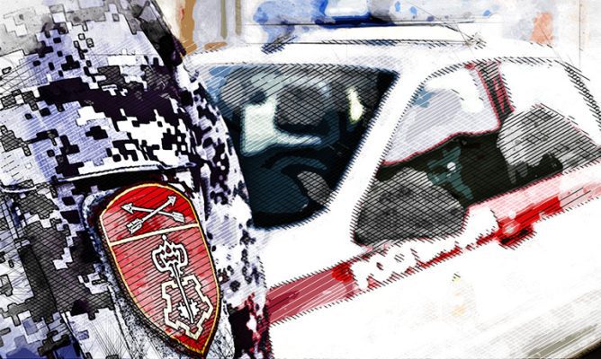 В Орле росгвардейцы задержали любителя халявных напитков