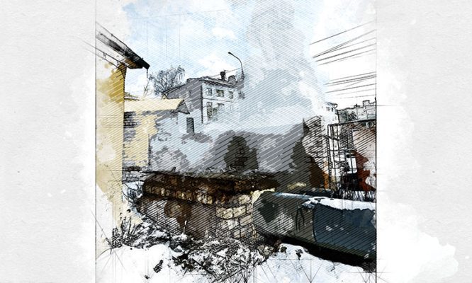 На территории Орловской облбольницы лопнула тепловая труба