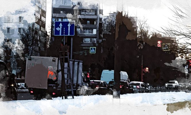 В Орле на Октябрьской вернули знак поворота на Андрианова