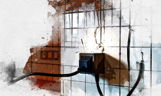 В Ливнах зарегистрированы массовые короткие замыкания электросети