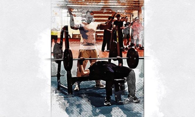 Главврач орловской облбольницы Мурадян показал высший класс в жиме штанги