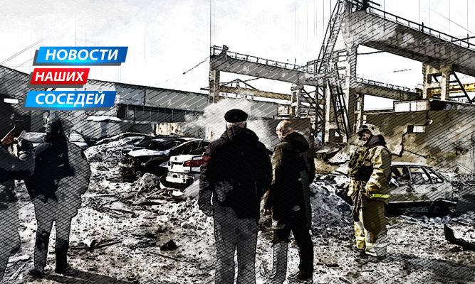 В Курске БПЛА атаковал автосервис, погиб юноша