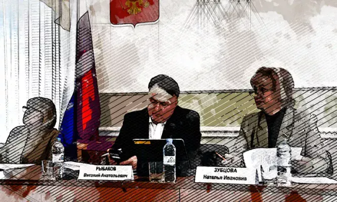 Реакция чиновника на предложение подписать акт приёмки Мценской ЦРБ  вызвала хохот