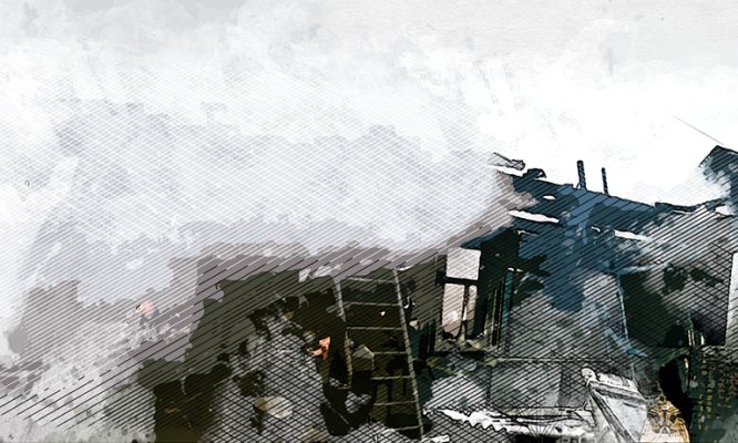 В деревне Быстрая под Орлом сложилась чрезвычайная ситуация