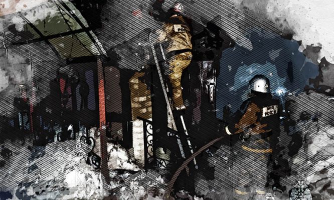 Странная находка в подъезде вынудила орловцев вызвать МЧС