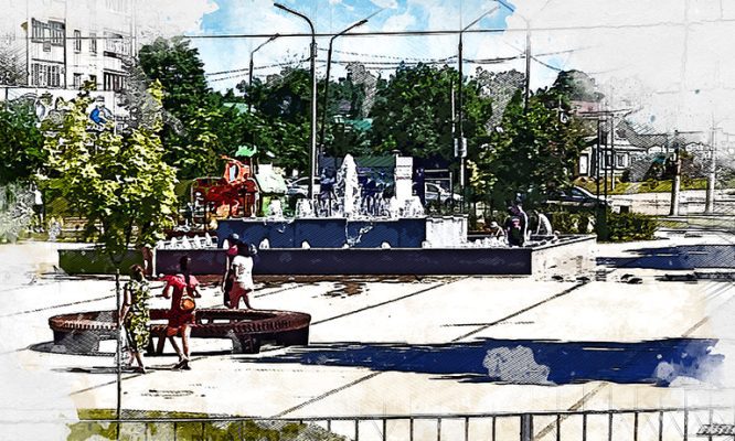 Мэрия Орла снова ищет деньги на ремонт фонтана на площади Содружества