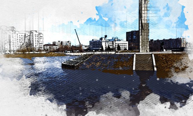 Уровень Оки в Орле поднялся за ночь на полметра