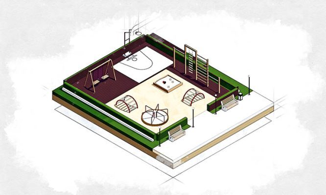 В Мценске появится ещё одна «умная» спортплощадка