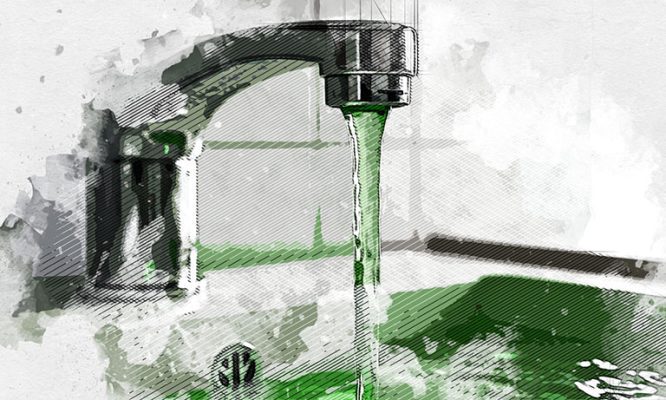 Орловцев предупредили – из кранов может пойти салатовая вода