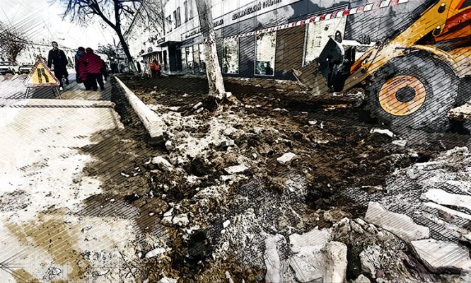 В Орле стартовал новый этап капремонта улицы Комсомольской