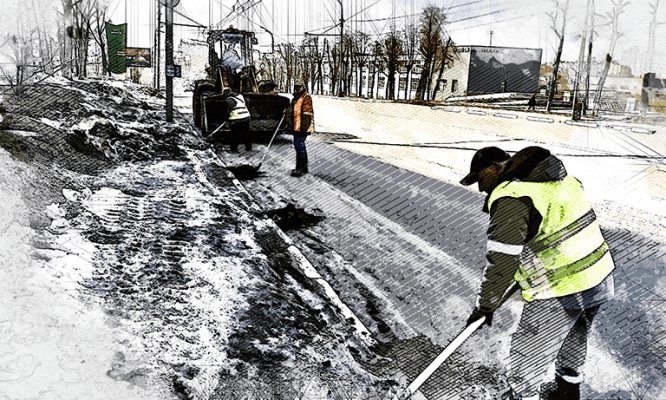 Орловская мэрия рассказала, чьими силами надеется убрать город этой весной