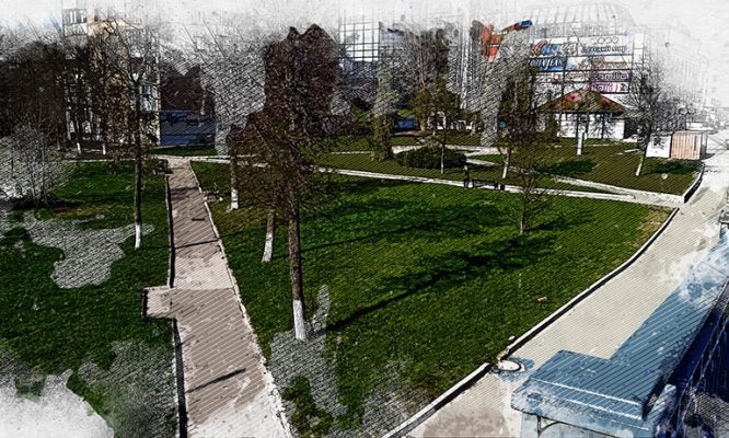 Орёл захватывают скверы-призраки