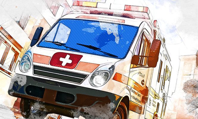 В центре Орла пьяный мужчина с кулаками набросился на медиков