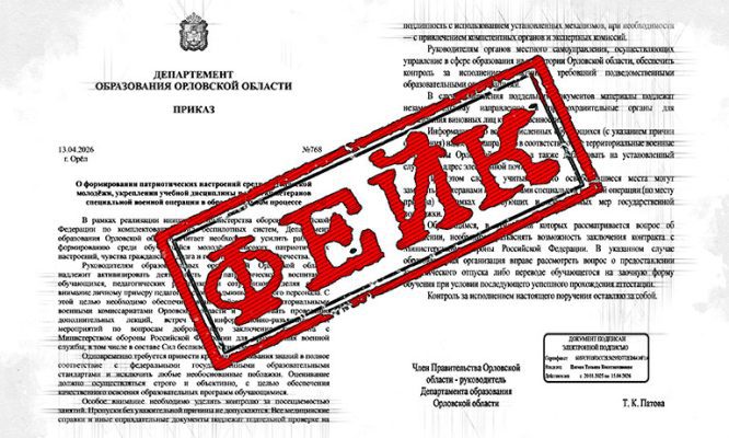 Мошенники пугают орловцев фейками о «патриотическом воспитании»