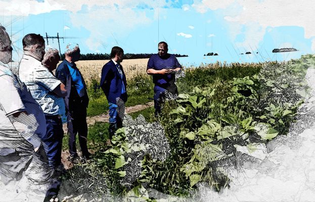 Жилин и Потёмкин оценили виды на урожай в Краснозоренском районе