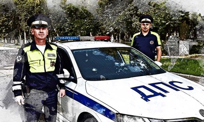 Орловчанка поблагодарила автоинспекторов за спасение дочери