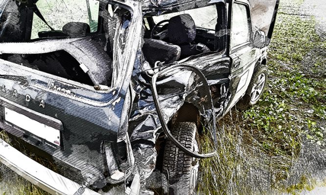 В Орловской области «Нива» угодила под магистральный тягач «МАН»