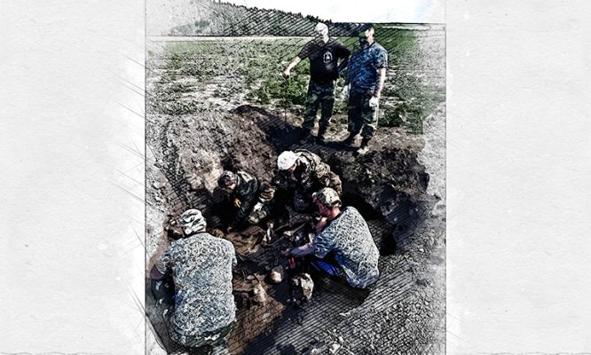 В Орловской области нашли останки двух красноармейцев