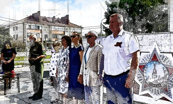 Под Орлом в Нарышкино отметили День освобождения Урицкого района