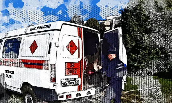 На набережной в центре Орла обнаружен артиллерийский снаряд