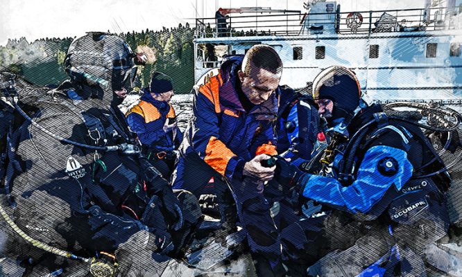 Орловский клуб «Диво» нашёл на дне Ладоги шкатулку с драгоценностями