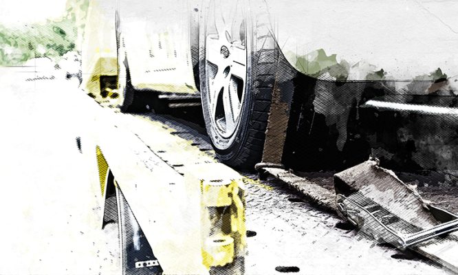 В Орле из двора дома уберут очередной «автохлам»