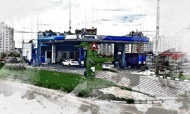 В Орле АЗС «Газпром» на Карачевском шоссе возобновила работу