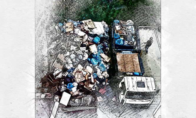 В советской элитке Орла «мусорный король» решил жить по своим правилам