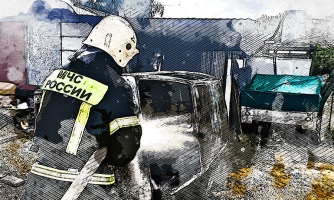 Из-за небезопасной сварки орловец лишился автомобиля и едва не потерял дом