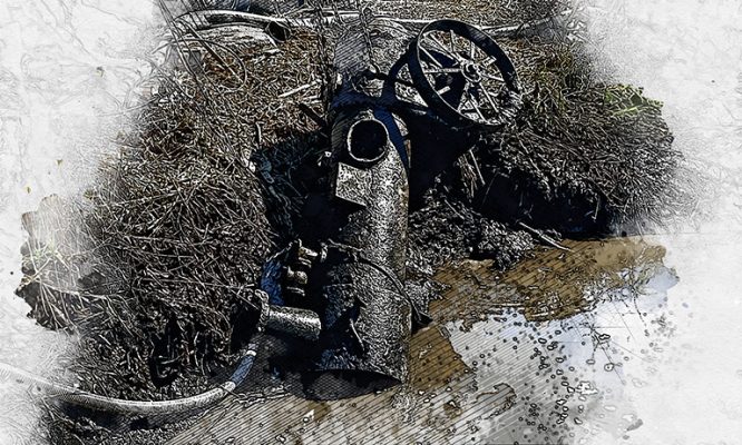 На дне реки в орловской глубинки нашли паровой гигант 1948 года