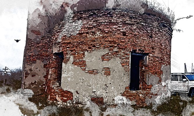 На руинах храма под Орлом во время службы прихожане получили добрый знак