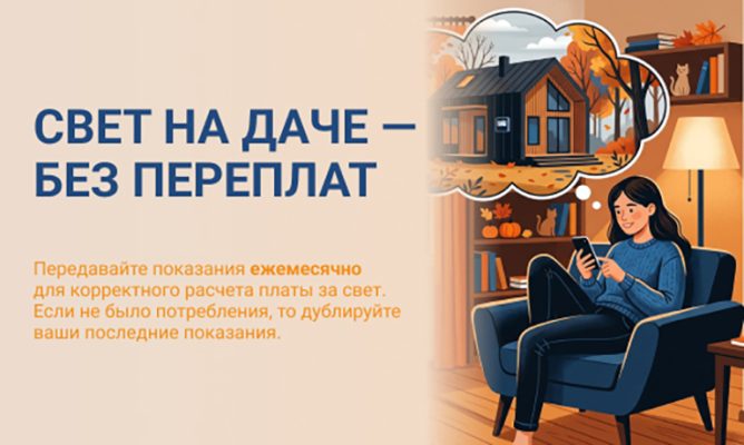 Свет на даче – без переплат