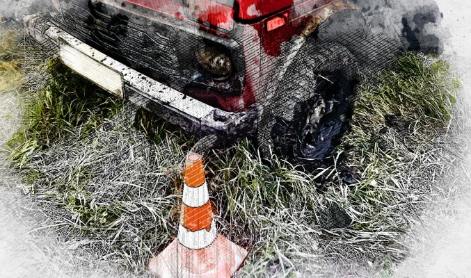 В Мценском районе на трассе трофи-спринта автомобиль сбил пешехода