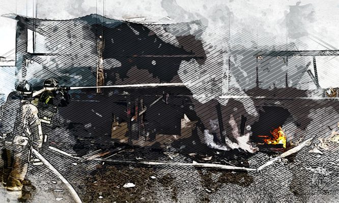 Под Орлом неравнодушие соседей спасло жилой дом